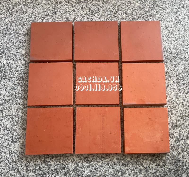 Gạch lát nền cổ 15x15 cm thủ công