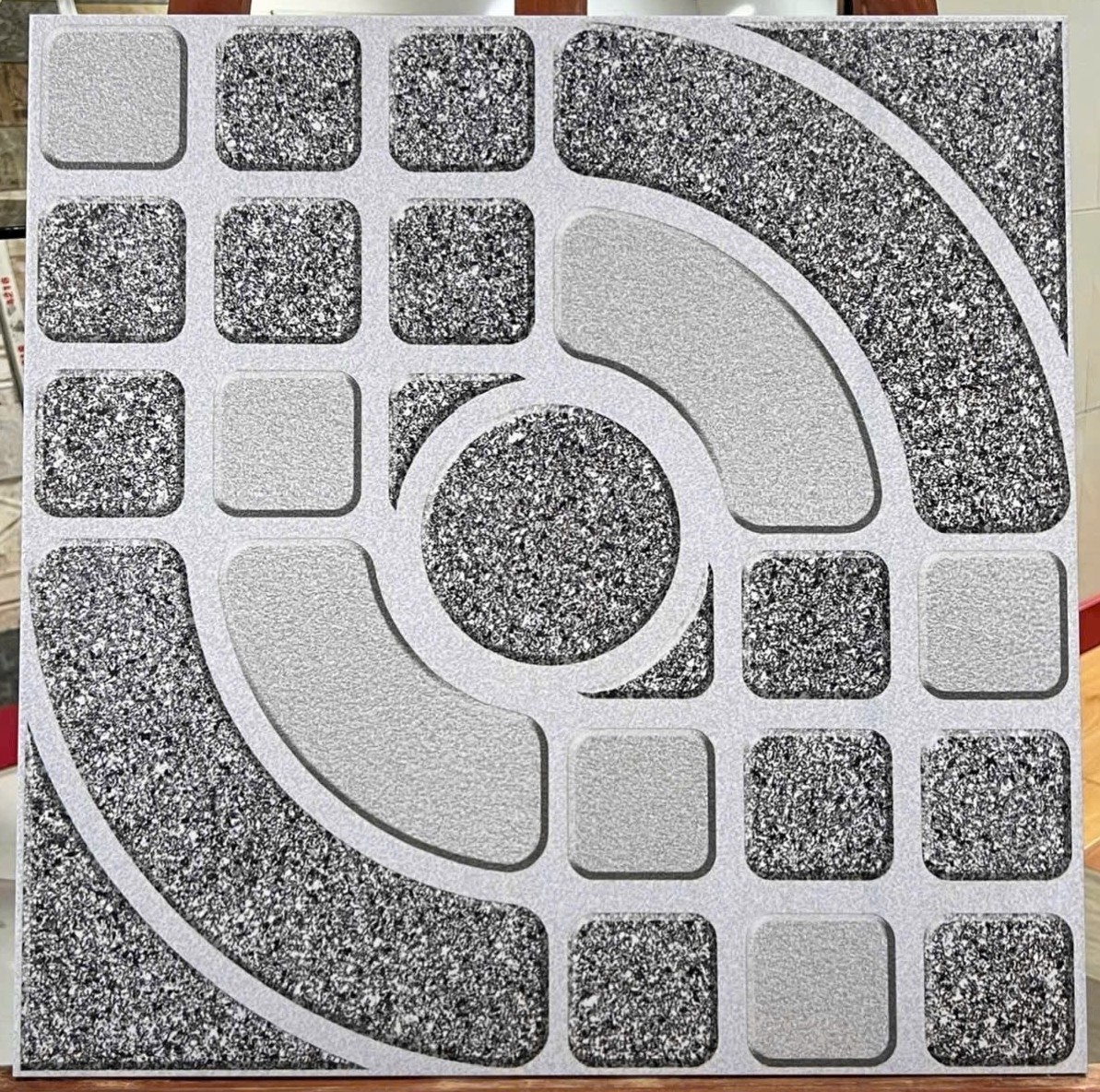 Gạch lát sân vườn 50x50 5520 men nhám sugar